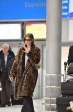 KAIA GERBER at Roissy-Charles-De-Gaulle Airport in Paris 01/18/2020