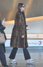 KAIA GERBER at Roissy-Charles-De-Gaulle Airport in Paris 01/18/2020
