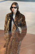 KAIA GERBER at Roissy-Charles-De-Gaulle Airport in Paris 01/18/2020
