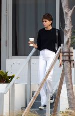 KAIA GERBER at  Starbucks in Miami Beach 01/13/2020