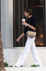 KAIA GERBER at  Starbucks in Miami Beach 01/13/2020