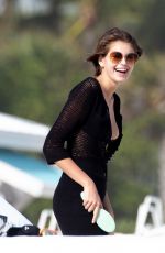 KAIA GERBER in Bikini at a Beach in Miami 01/11/2020