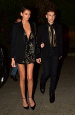 KAIA GERBER Leaves a House Party in Los Angeles 01/05/2020