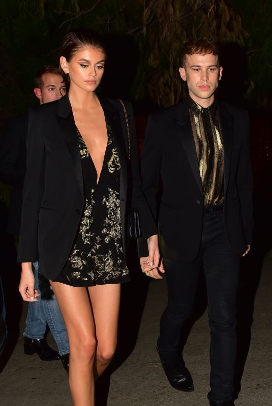 KAIA GERBER Leaves a House Party in Los Angeles 01/05/2020