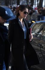 KAIA GERBER Leaves Chanel Haute Coutre Show in Paris 01/21/2020