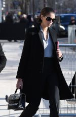 KAIA GERBER Leaves Chanel Haute Coutre Show in Paris 01/21/2020