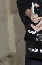 KAIA GERBER Leaves Givenchy Haute Couture Show in Paris 01/21/2020