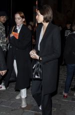 KAIA GERBER Leaves Givenchy Haute Couture Show in Paris 01/21/2020