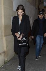 KAIA GERBER Leaves Givenchy Haute Couture Show in Paris 01/21/2020