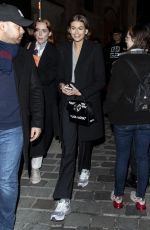 KAIA GERBER Leaves Givenchy Haute Couture Show in Paris 01/21/2020