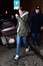 KAIA GERBER Night Out in Paris 01/22/2020