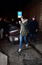 KAIA GERBER Night Out in Paris 01/22/2020