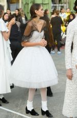KAIA GERBER on the Backstage at Chanel Fashion Show in Paris 01/21/2020