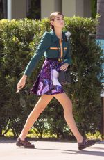 KAIA GERBER on the Set of a Photoshoot in Miami 01/13/2020