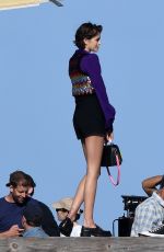 KAIA GERBER on the Set of a Photoshoot in Miami 01/14/2020