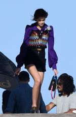 KAIA GERBER on the Set of a Photoshoot in Miami 01/14/2020