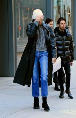 KAIA GERBER Out Apartment Hunting in New York 01/17/2020