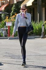 KAIA GERBER Out for Smoothie in Malibu 01/28/2020