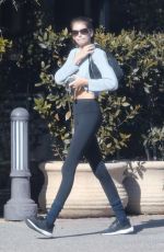 KAIA GERBER Out for Smoothie in Malibu 01/28/2020