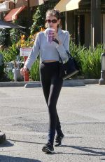 KAIA GERBER Out for Smoothie in Malibu 01/28/2020