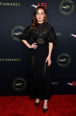 KAITLYN DEVER at 20th Annual AFI Awards in Beverly Hills 01/03/2020