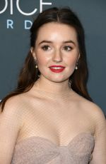 KAITLYN DEVER at 25th Annual Critics Choice Awards in Santa Monica 01/12/2020