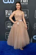 KAITLYN DEVER at 25th Annual Critics Choice Awards in Santa Monica 01/12/2020