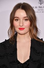 KAITLYN DEVER at Bafta Los Angeles Tea Party 01/04/2020