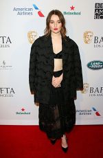 KAITLYN DEVER at Bafta Los Angeles Tea Party 01/04/2020