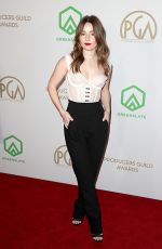 KAITLYN DEVER at Producers Guild Awards 2020 in Los Angeles 01/18/2020