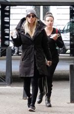 KALEY CUOCO on the Set of The Flight Attendent in Rome 01/13/2020