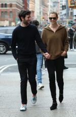 KARLIE KLOSS and Joshua Kushner Out in New York 01/11/2020