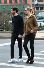 KARLIE KLOSS and Joshua Kushner Out in New York 01/11/2020