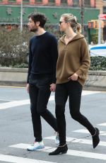 KARLIE KLOSS and Joshua Kushner Out in New York 01/11/2020