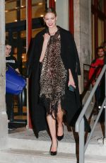 KARLIE KLOSS Leaves Jean-Paul Gaultier Show at Paris Fashion Week 01/22/2020
