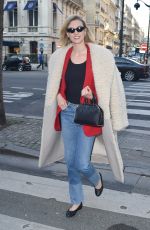 KARLIE KLOSS Leaves Ritz Hotel in Paris 01/22/2020