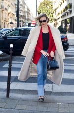 KARLIE KLOSS Leaves Ritz Hotel in Paris 01/22/2020