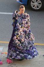 KARLIE KLOSS on the Set of a Vogue Photoshoot in Los Angeles 01/28/2020