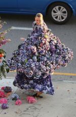 KARLIE KLOSS on the Set of a Vogue Photoshoot in Los Angeles 01/28/2020