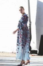 KARLIE KLOSS on the Set of a Vogue Photoshoot in Los Angeles 01/28/2020