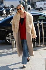 KARLIE KLOSS Out at Paris Fashion Week 01/22/2020