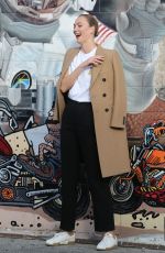 KARLIE KLOSS Outside a Studio in Los Angeles 01/29/2020