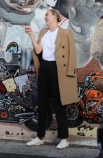 KARLIE KLOSS Outside a Studio in Los Angeles 01/29/2020