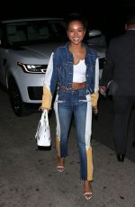 KARRUECHE TRAN Arrives at Mr. Chow in Beverly Hills 01/28/2020