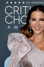 KATE BECKINSALE at 25th Annual Critics Choice Awards in Santa Monica 01/12/2020