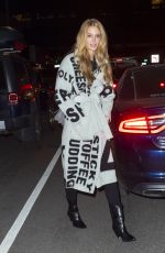 KATE BOCK Leaves Victoria’s Secret Photoshoot in New York 01/07/2020