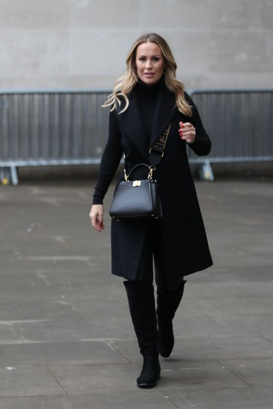 KATE FERDINAND Arrives at BBC Studios in London 01/16/2020