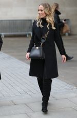 KATE FERDINAND Arrives at BBC Studios in London 01/16/2020
