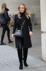 KATE FERDINAND Arrives at BBC Studios in London 01/16/2020