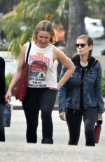 KATE MARA and KRISTEN BELL Heading to a Gym in Los Felize 01/26/2020